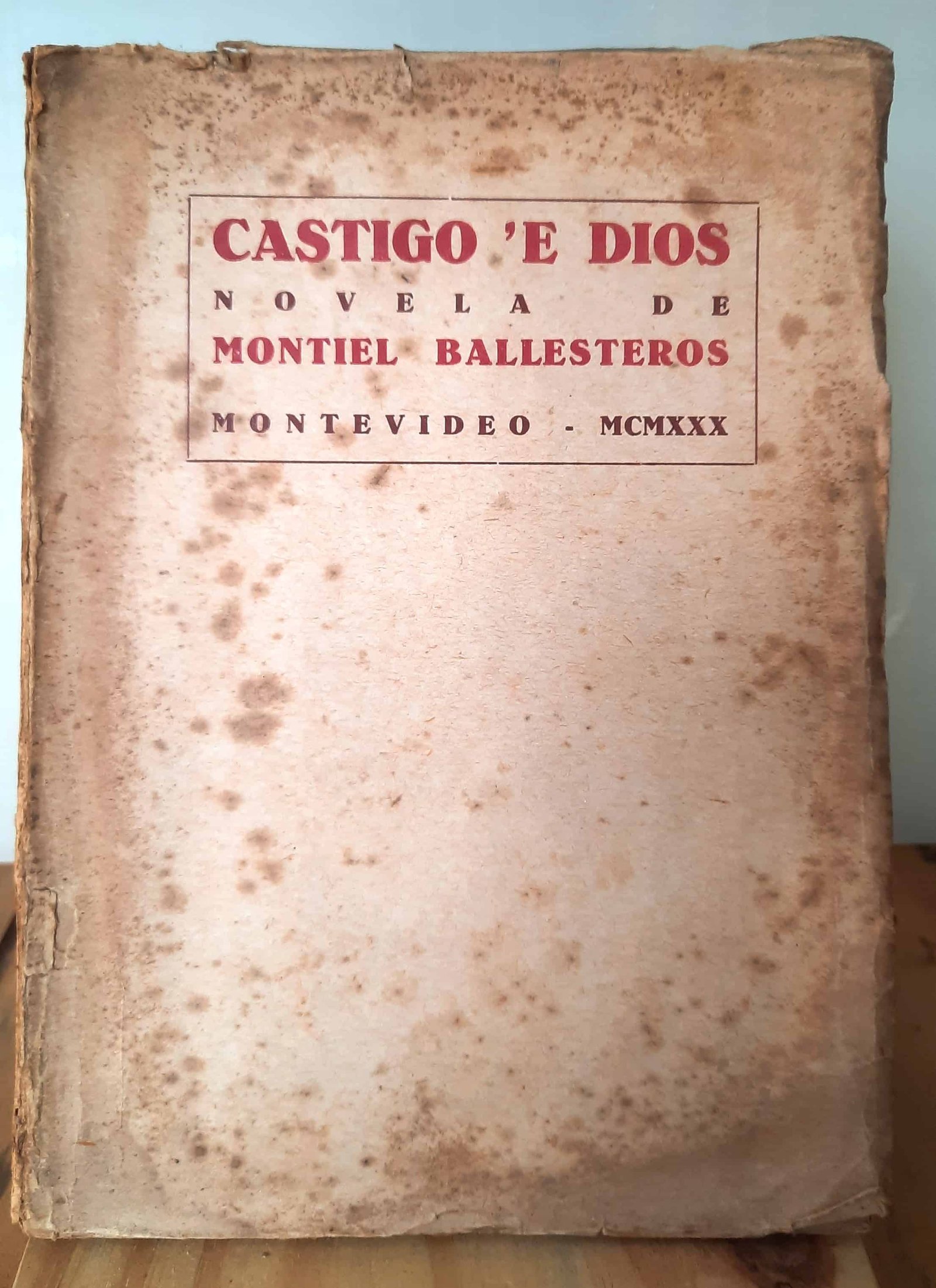Portada de Castigo’e Dios