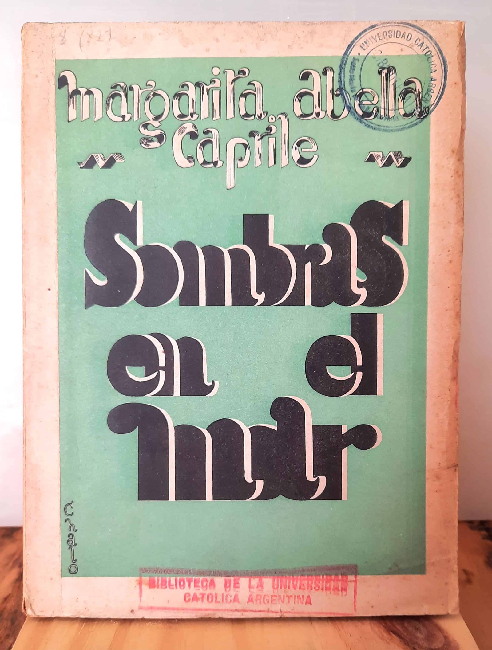 Portada de Sombras en el mar