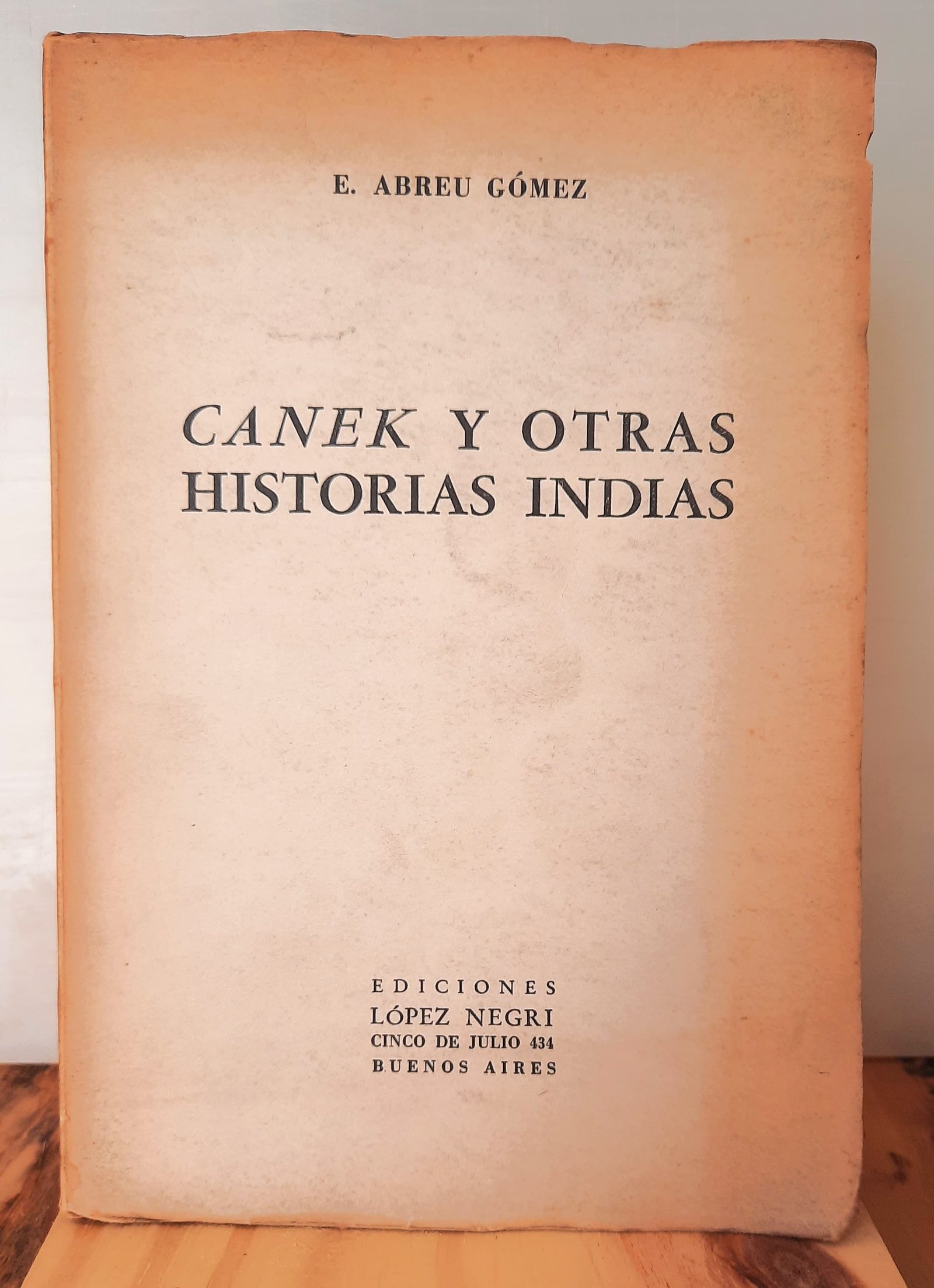 Portada de Canek y otras historias Indias